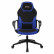 Кресло компьютерное BRABIX «Alpha GM-018», ткань/экокожа, черное/синее, 532638