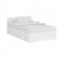 Кровать с ящиками 1200 + Шкаф угловой Стандарт, цвет белый, ШхГхВ 123,5х203,5х70 + 81,2х81,2х200 см., сп.м. 1200х2000 мм., без матраса, основание есть