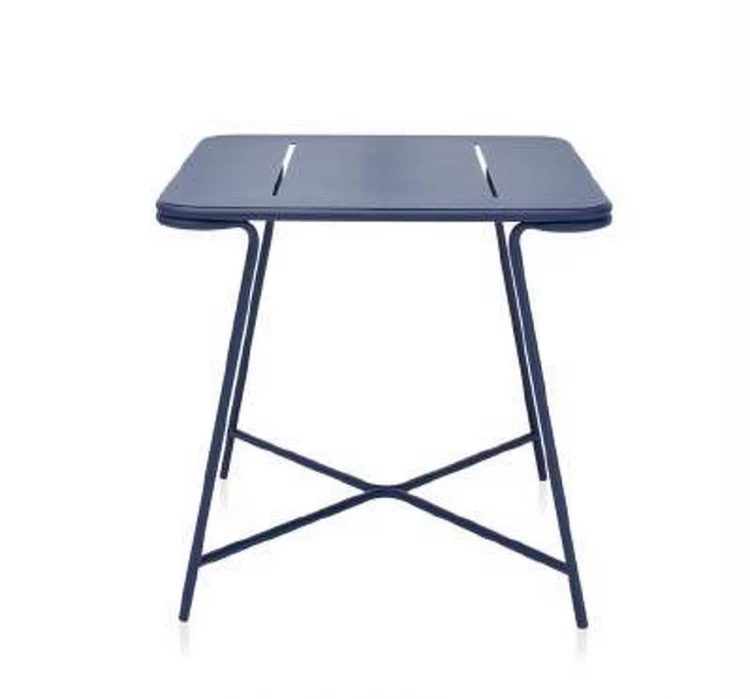 Обеденный стол Totem отделка темно-синий лак (RAL 5003) AN.DT.TT.5