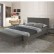 Кровать SIGNAL AZURRO 160 VELVET (серый)