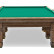 Бильярдный стол для пирамиды "Провинциал" (12 футов, 8 ног, 45мм камень)