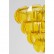 Люстра Mariposa, коллекция "Марипоса" 60*150*52, Сталь, Стекло, Желтый