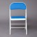 Стул складной Secret De Maison FOLDER  (mod. 032) каркас: металл, сиденье/спинка: экокожа, 41*51*76см, синий