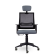 Кресло М-808 Аэро/Aero blackPL пластик Ср D26-25/NET202/D26-25 (серый)