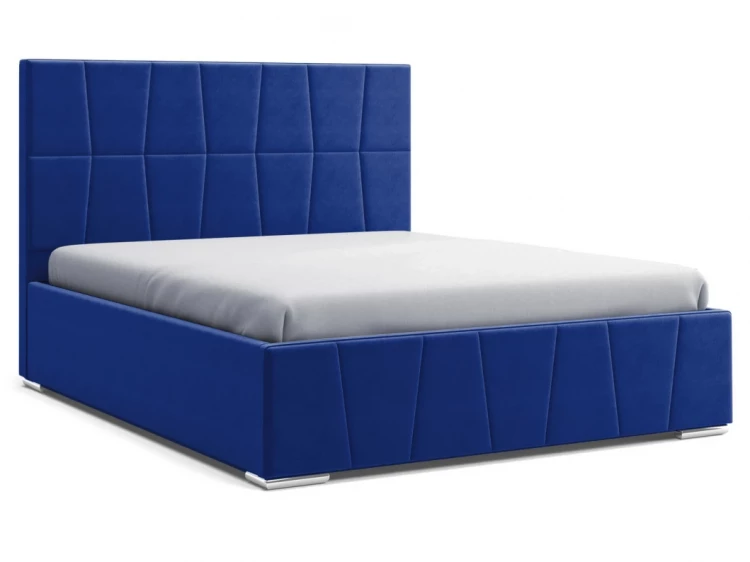 Кровать Пассаж (160х200) Mustang 78 (синий) ПМ/Н