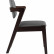 Комплект из двух стульев Stool Group VIVA мягкое серое сиденье, деревянный каркас из массива гевеи