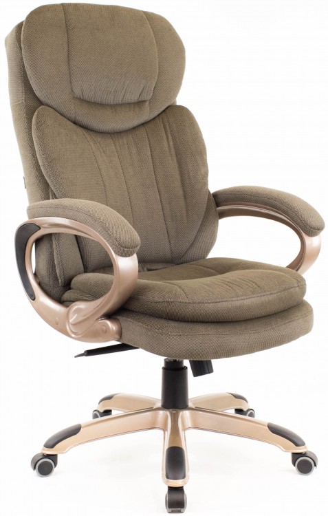 Кресло для руководителя Everprof Boss Т ткань коричневый