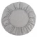 Простыня круглая на резинке из сатина светло-серого цвета из коллекции Essential, 75х75х20 см
