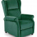 Кресло для отдыха HALMAR AGUSTIN 2 (темно-зеленый)