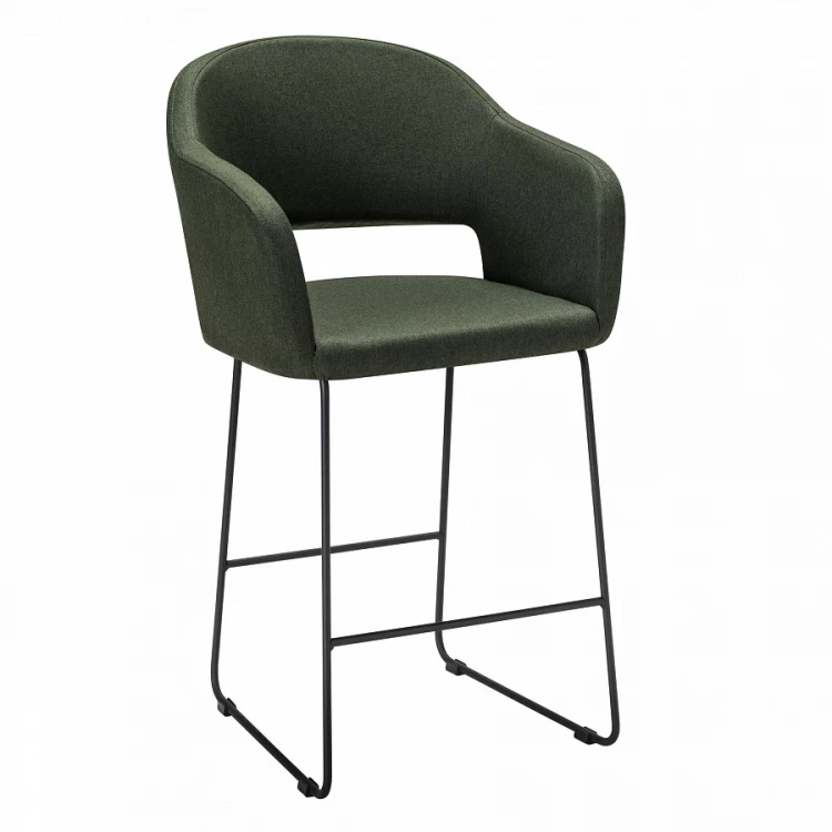 Кресло полубар Oscar тёмно-зеленый/Линк