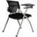 Офисный стул Riva Chair 462TE черное, спинка сетка, с пюпитром