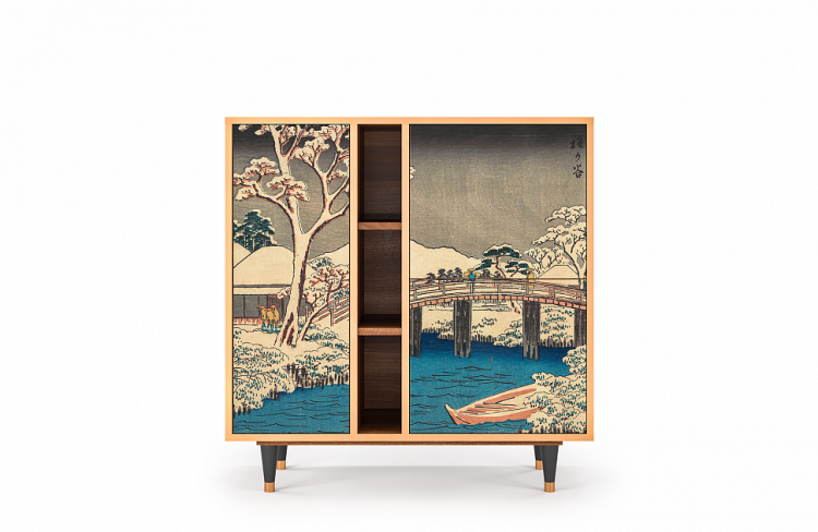 Комод Katabira River by Utagawa Hiroshige BS5