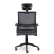 Кресло М-808 Аэро/Aero blackPL пластик Ср S-0422/NET202/S-0422 (темно-серый)