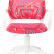 Кресло детское Бюрократ BUROKIDS 1 W, обивка: ткань, цвет: малиновый