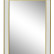 19-OA-8172 Зеркало прямоугольное отделка цвет золото 74*104см