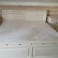 Кровать Викинг 01 2-спальная (180) из массива сосны брашированная белая