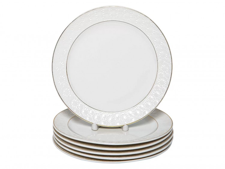 Набор тарелок ПМ: Паллада Набор из 6 мелких тарелок ГРАЦИЯ НЕЖНОСТЬ 179-01022