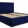 Кровать Пассаж 2 (160х200) Holland 60 (синий) ПМ/Н