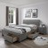 Кровать HALMAR MODENA 160 (серый)