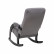 Кресло-качалка Модель 67 Венге, ткань V 32 V32 серый Венге