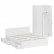 Кровать с ящиками 1600 + Шкаф 2-х створчатый Стандарт, цвет белый, ШхГхВ 163,5х203,5х70 + 90х52х200 см., сп.м. 1600х2000 мм., б/м, основание есть