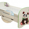 Кровать детская Панда, с фотопечатью с 1-м ящиком 700*1400 лдсп белый