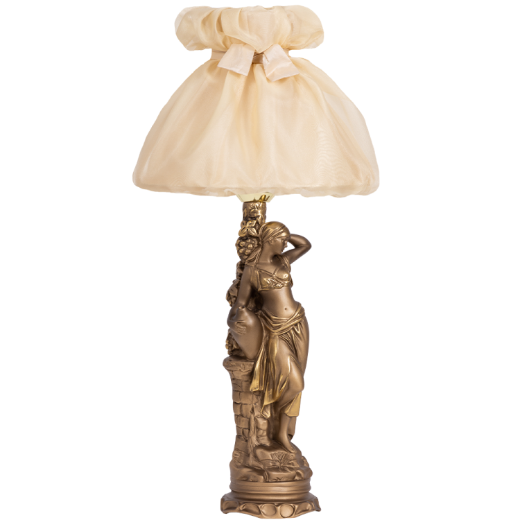 Настольная лампа Девушка с кувшином Мадлен Жемчуг