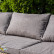 Модуль диванный прямой с подушками "Лунго", цвет соломенный (гиацинт)