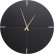 Часы настенные Andrea, коллекция "Андреа" 60*60*4, МДФ, Алюминий, АБС-пластик, Черный