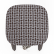 Табурет Мебель--24 Мерлин-2, цвет орех, обивка ткань рогожка корфу, ШхГхВ 35х35х48 см., продаётся собранным