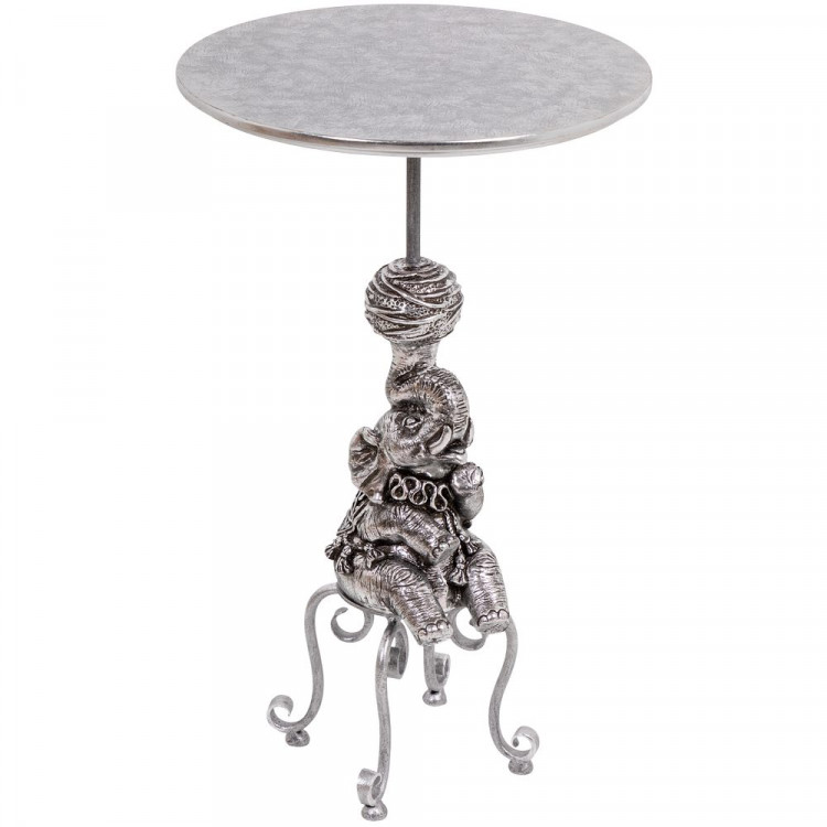 Столик декоративный Дю Солей Античное серебро
