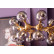 Люстра Atomic balls, коллекция "Атомные шары" 74*130*74, Сталь, Стекло, Черный, Золотой