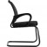 Кресло для посетителя Метта SU-CS-9/подл.106/осн.008 темно-серый, сетка/ткань