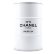 Кофейный столик-бочка Chanel белого цвета