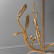 Столик декоративный Oliva Branch Айс Мраморное золото