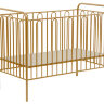 Кроватка детская Polini kids Vintage 110 металлическая, бронзовый