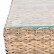 Столик журнальный из искусственного ротанга (гиацинт) "Кон Панна", цвет соломенный