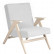 Кресло для отдыха Вест (подлокотник Дуб/ткань Verona Light Grey/кант Verona Light Grey)