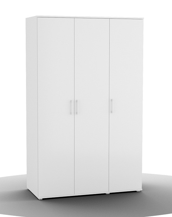 Шкаф для одежды DOMENICA ШО-03, фасад белый глянец