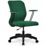Компьютерное кресло Метта SU-Mr-4/подл.079/осн.005 зеленый, велюр