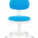 Кресло детское Бюрократ KD-3, обивка: ткань, цвет: голубой (KD-3/WH/TW-55)
