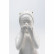 Фигура декоративная Girl, коллекция "Девушка" 12*20*16, Доломит, Белый