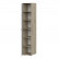 Шкафы Бостон ШК-400 дуб крафт серый / бетонный камень