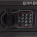 Сейф мебельный BRABIX «SF-140EL», 140×195×140 мм, электронный замок, черный, 291141