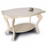 Чайный стол Мебелик Берже-1 слоновая кость