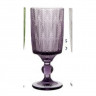 Бокал для вина Foglia, коллекция &quot;Лист&quot; 8*17*8, Стекло, Фиолетовый