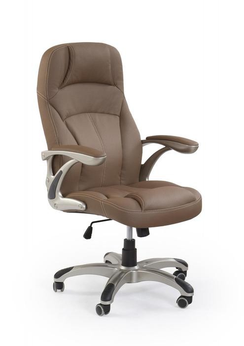 Кресло для кабинета HALMAR CARLOS (светло-коричневый)