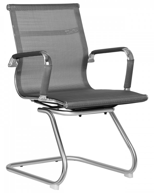 Офисное кресло для посетителей DOBRIN CODY MESH, серый