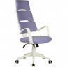 Кресло Riva Chair SAKURA лиловое для руководителя, белый пластик, ткань