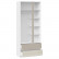 Шкаф для одежды комбинированный «Сканди» (Дуб Гарден/Белая/Глиняный серый)